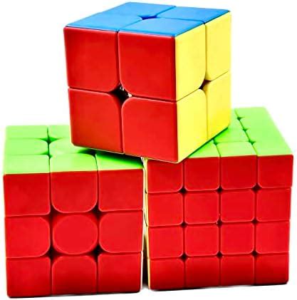 D ETERNAL Cube Combo Set Of 2X2 3X3 4X4 High Speed Stickerless Puzzle