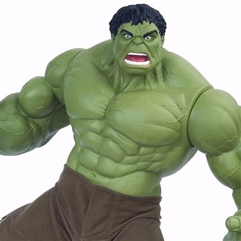 Boneco Hulk Verde Premium Gigante Articulado Mimo R Em