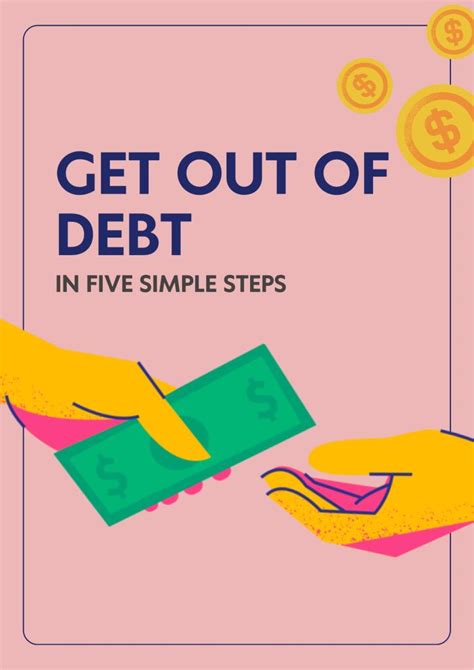 How To Get Out Of Debt Explained In Five Steps