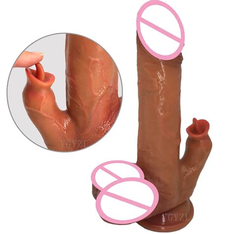 Godemich Super R Aliste En Silicone Pour Femme Liquide Parfait Gros P