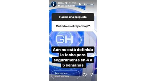 Santiago Del Moro Revel Cu Ndo Entrar A La Casa De Gran Hermano Y La