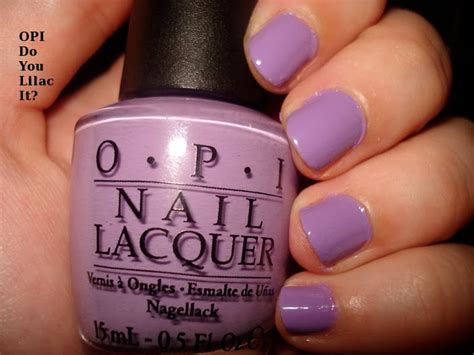 Nail Envy: OPI Do You Lilac It?