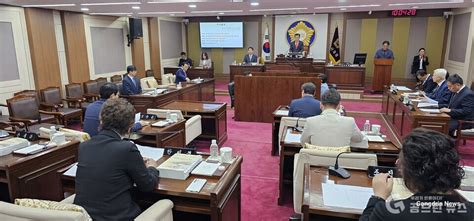 제174회 포천시의회 임시회 개회