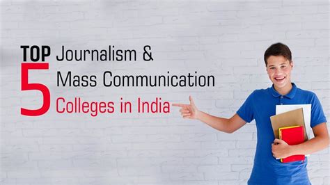 Top 5 Journalism And Mass Communication Colleges In India Youtube