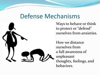 15 Common Defense Mechanisms PPT