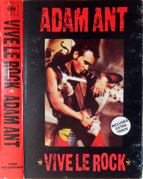 Adam Ant Vive Le Rock 1985 Cassette Discogs