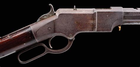 A DESIRABLE HENRY IRON FRAME LEVER ACTION RIFLE Auctions Price