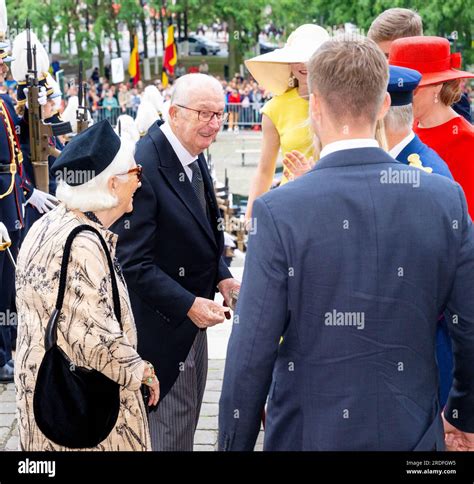 Brussels Belgium St July King Philippe Filip Of Belgium And