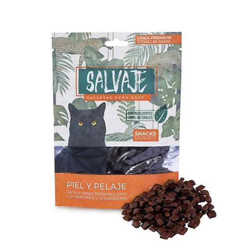 Salvaje Galletas Para Gato Piel Y Pelaje Laika Mascotas