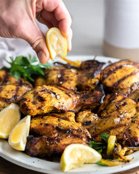 grilled turmeric chicken thighs | With Spice