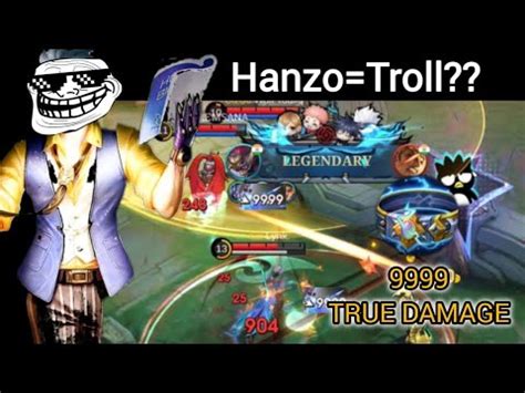 HANZO TANK NEW META OR WHAT Mlbb Hanzo Gameplay 2024 Hanzo Best