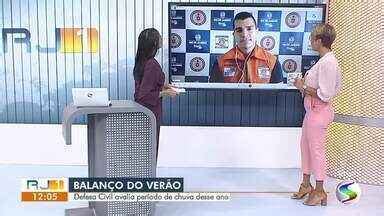 RJ1 TV Rio Sul Major do Corpo de Bombeiros fala sobre ações da