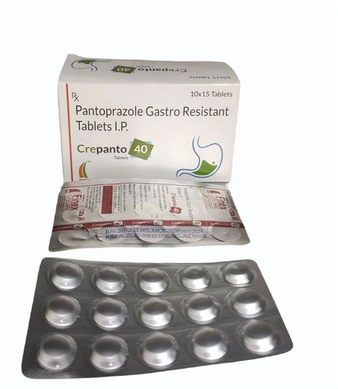 Mg Pantoprazole Gastro Resistant Tablet At Rs Box Pantoprazole