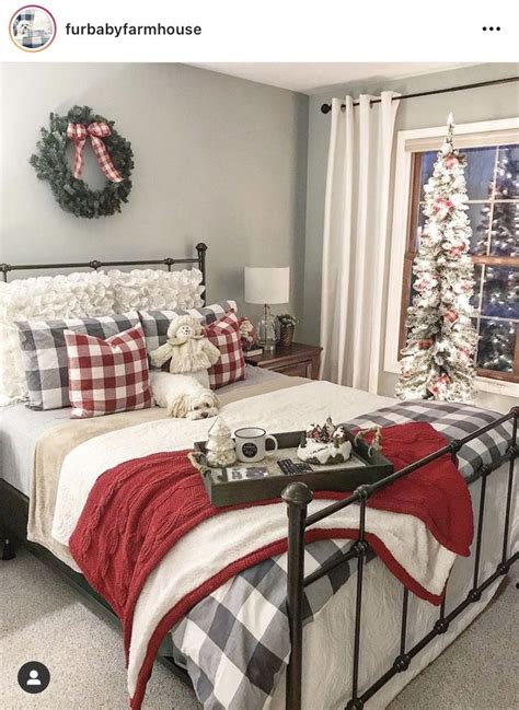 Cozy Christmas Bedroom Decor