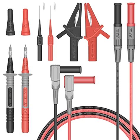 Test Leads Set HANDSKIT Double Insulated Electrical Multimeter Test