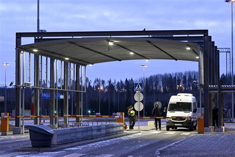 Finnland schließt vorerst vier Grenzübergänge zu Russland