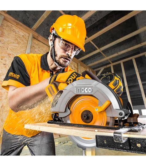 Ingco CSLI1851 20V Brushless 185mm Blade Diameter Cordless Circular Saw