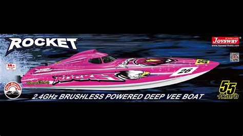 Joysway 8651V2 Rocket 620mm Brushless Speed Boat Topspeed 55kmh YouTube