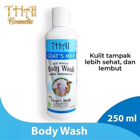 Jual MANTULAJAA THAI Goats Milk Body Wash Sabun Mandi Kambing Cair