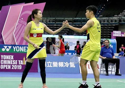 Chan Peng Soon/Goh Liu Ying, Goh V Shem/Tan Wee Kiong advance to Chinese Taipei Open semis ...