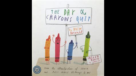 The Day The Crayons Quit By Drew Daywalt मज़ेदार कहानियाँ बच्चों के लिए Moral Stories Youtube