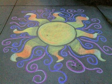 I Made This With Side Walk Chalk Sidewalk Chalk Art Sidewalk Chalk