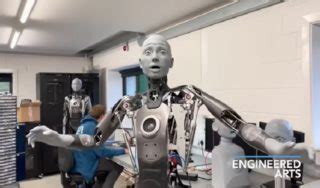 Vidéo buzz Ameca le robot humanoide réaliste avec des expressions