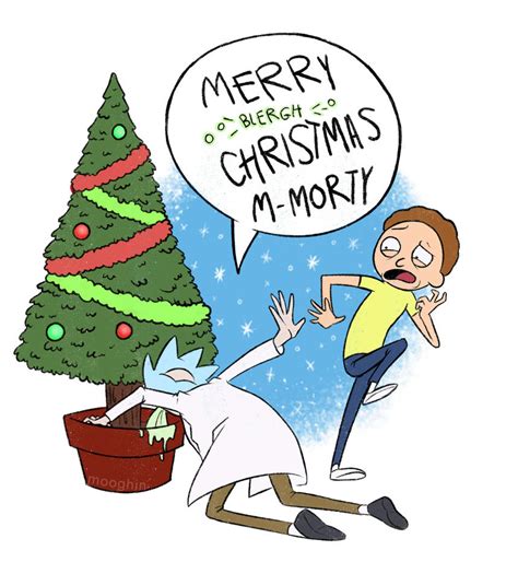 Rick and Morty Christmas by Mooghin on DeviantArt