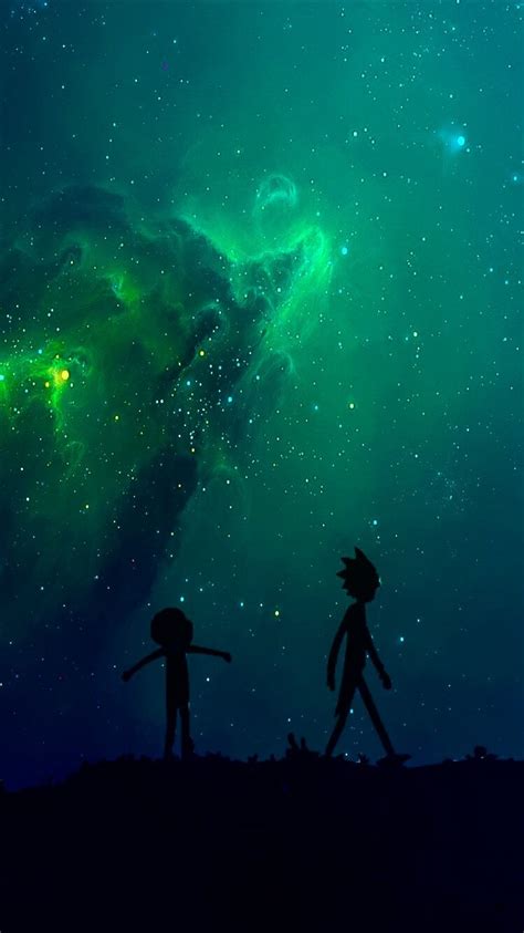 Rick and morty space wallpaper – Artofit