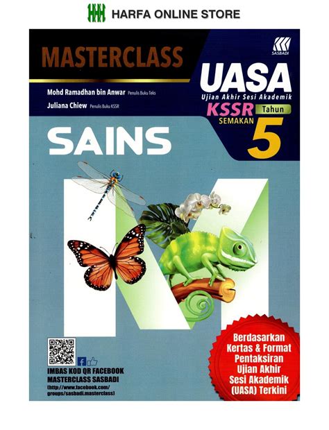 Buku Rujukan Masterclass Uasa Sains Tahun Kssr Semakan Lazada