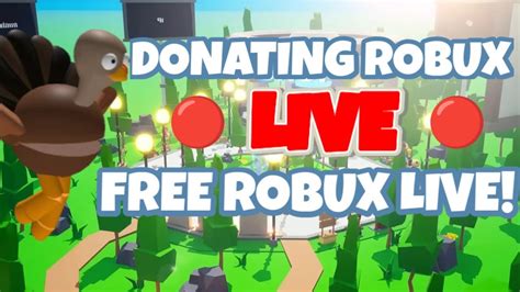 Donating Viewers Free Robux Live Robux Youtube