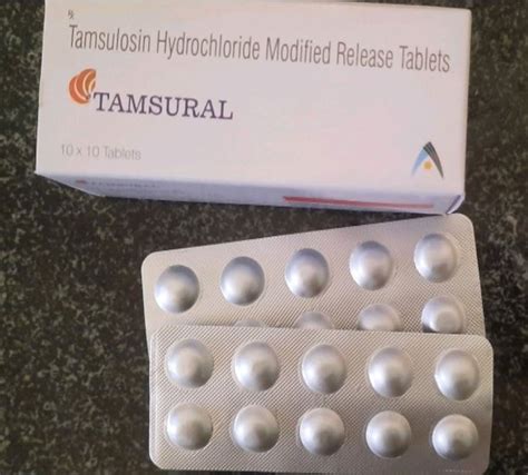 Tamsulosin Hydrochloride Mg Modified Releasetablets Tamsural At Rs