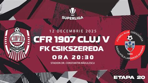 Csikszereda X Cfr Cluj - CFR 1907 Cluj - FK CSIKSZEREDA MIERCUREA CIUC