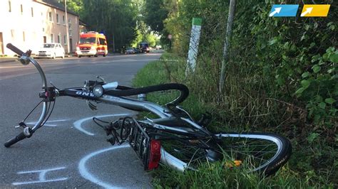 Zusammenstoß Motorradfahrer tot Radfahrerin schwer verletzt YouTube