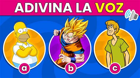 Adivina El Personaje Por La Voz Quiz De Personajes Adivina Los