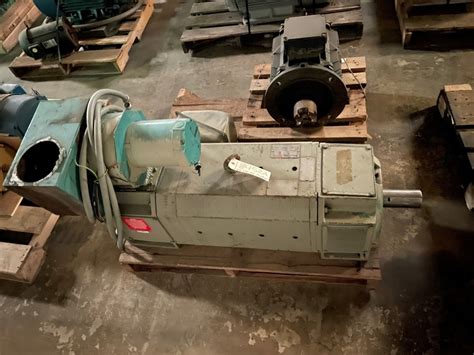 150 HP Reliance RPM III DC Motor | Plastic Machinery | Used Plastic ...