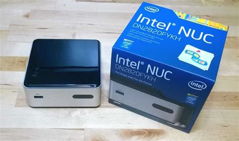 Intel NUC DN2820FYKH Celeron N2820 Set Up And First Test With