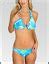 Womens Jrs Swimsuit Bikini O Ring Banded Halter S M L Xl Tropical Print