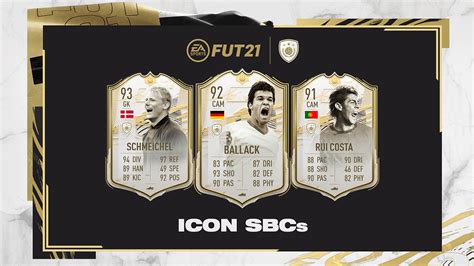 Fifa 21 Dcp Icon Prime Moments De Ballack Schmeichel Y Rui Costa