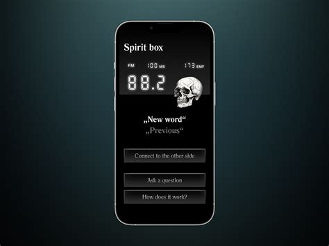 Spirit Box App Design by Nikola Semerád on Dribbble