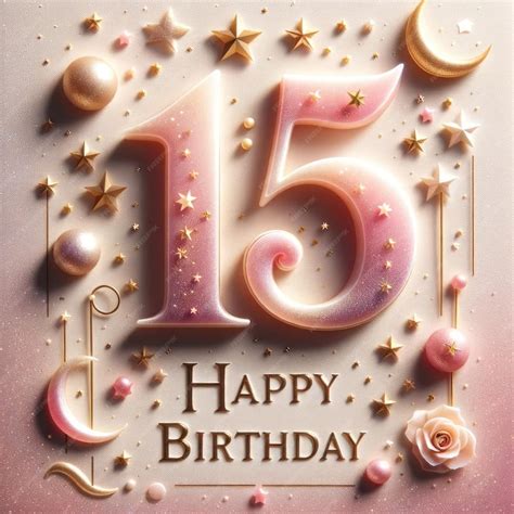 premium photo celestial  birthday celebration card