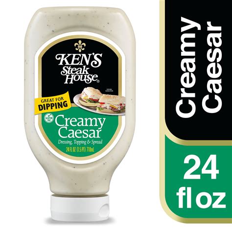 Ken S Steak House Creamy Caesar Salad Dressing Fl Oz Walmart