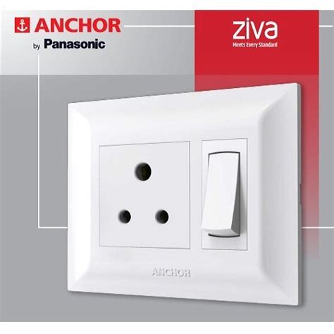 6A Anchor Ziva Modular Switch 1M 1 Way At Rs 13 80 Piece In Sirsa