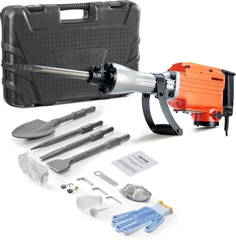 Brandclub - VEVOR Demolition Jack Hammer, MAX 2200W Electric Jackhammer