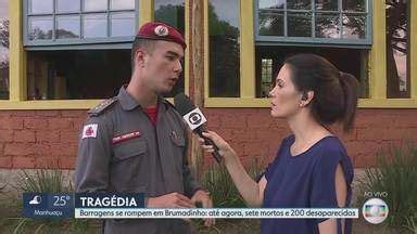 Mg Barragens Se Rompem Em Brumadinho At Agora Sete Mortos E