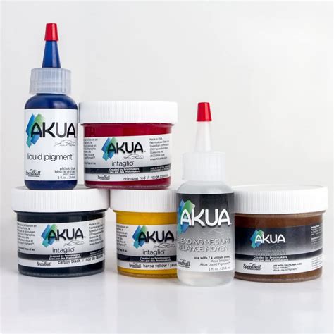 Akua Intaglio Water Based Ink Akua Starter Set Akua Starter Set Ebay