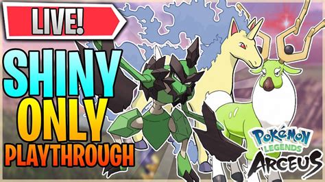 Live Shiny Hunting Mass Outbreaks Pokemon Legends Arceus Shiny Only