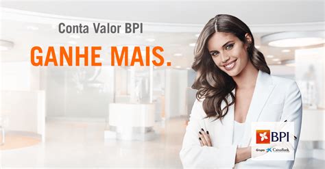 Conta Valor Bpi Conta Ordenado Banco Bpi