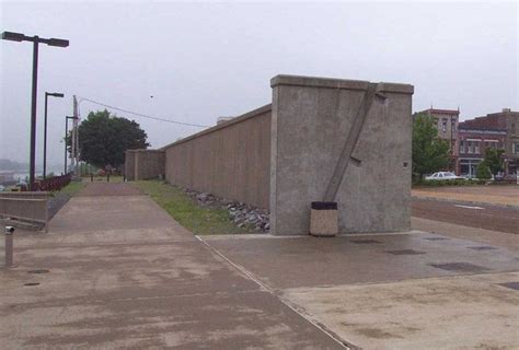 Paducah Ky Flood Wall Murals Flood Damage In Paducah Photo By