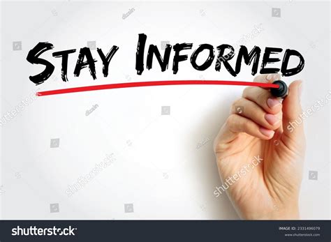 staying informed images stock   objects vectors
